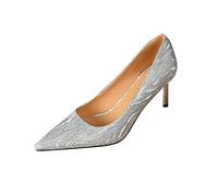 WQHPLMD Women's Shoes Heels and Pumps Closed Pointed Toe Heels for Women Casual Sandals Pumps Ladies Party Wedding Pumps Shoes Origin China