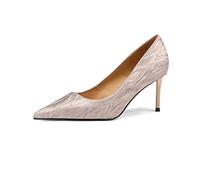 WQHPLMD Women's Shoes Heels and Pumps Closed Pointed Toe Heels for Women Casual Sandals Pumps Ladies Party Wedding Pumps Shoes Origin China