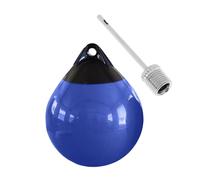 wqibq Bouée de Bateau Gonflable - Pare-Chocs Résistant Avec Anneaux Renforcés | Flotteur Des Protection pour Amarrage Quai Voilier Yacht Navigation