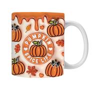 wqibq Tasse fantôme en céramique - Forme originale fantomatique Mug Motif effrayant céramiquee mignonne | 440ML Tassee à café fantômee d'Halloween Maison déco boisson Halloweens Noël vacances