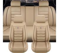 WQIUTT 9 Piezas Cuero Coche Juegos Cubreasientos para BMW X3 2005-2017,5 Plazas Fundas Asiento Impermeables Transpirabilidad Interior Accesorios,A