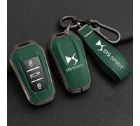WQIUTT Coche Carcasas para Llaves para DS DS7 DS5 DS6 DS9 New Energy DS3 4S 5LS,Carcasa Llave Funda Mando Cover Llaveros Protección Resistente Polvo Anti Manchas Accesorios,B