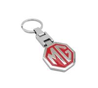 WQIUTT Coche Llaveros para MG RX9 2024-,Llavero Anillo Llaves de Coche Piezas de Repuesto Decorativas Llavero del Anillo del Llavero del Coche Accesorios,Red