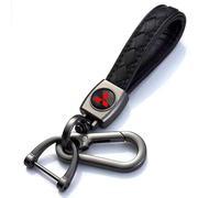 WQIUTT Llavero de coche para Mitsubishi Space Star 2019-2023 2024, soporte para llave de coche, correa de repuesto para llave de coche, regalo, accesorios de coche, B