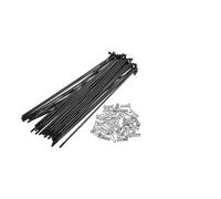 WQJZTX 36 radios de acero para bicicleta de 14 G, 119 mm, 125 mm, 136 mm, 138 mm, 141 mm, 144 mm, 153 mm, 158 mm, 169 m, radios de ciclo con pezones (141 mm-36 piezas)