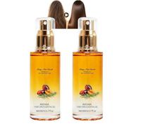 Wqkq Hair Oil Spray, Leave-In Hair essential Oil Spray Mist (2) | with Jojoba Oil & Shea Butter, Lightweight Weightless Hydrating Hair Treatment Oil, Anti-Frizz Clear Conditioning Spray