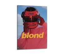 WQMP Frank Ocean Blond - Lienzo decorativo para pared, pintura para decoración de sala de estar, dormitorio, 12 x 18 pulgadas (30 x 45 cm)