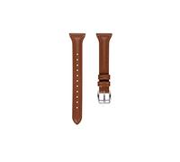 WQOTHHZR CAREG 20 mm 22 mm Slim Genuine Band Correa de cuero for Samsung Galaxy Watch Active 2 Compatible con Watch3 41mm / Gear Sport Wamkand Accesorios Durable(2 brown,20mm)