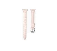 WQOTHHZR CAREG 20 mm 22 mm Slim Genuine Band Correa de cuero for Samsung Galaxy Watch Active 2 Compatible con Watch3 41mm / Gear Sport Wamkand Accesorios Durable(3 Pink,20mm)