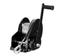 WQPMNYG Cabrestante para Remolque de Barco con Capacidad de 1100 kg, manivela autoblocante para Remolque marítimo y Remolque Seguro. Ideal para Transporte y recuperación de embarcaciones.