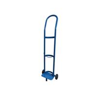 WQPMNYG Carro Doble para Cilindros de oxígeno, Carro rodante de Metal Ligero con Ruedas para Tanques de oxígeno de 8 a 15 litros, Estante de Almacenamiento de Cilindros de Alta Resistencia para Alma
