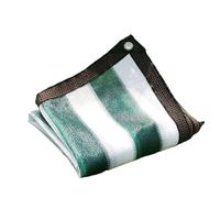 WQPMNYG Esta Malla de Sombra con Ojales, de Alta Resistencia y Forma Rectangular, es Ideal para pérgolas, invernaderos, Cultivo de Plantas y gallineros (Verde Oscuro-Blanco, 2x12 m).
