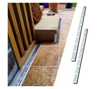 WQPMNYG Kit de Canal de Drenaje de Zanja Estrecha - Sistema de Drenaje Exterior de 3,5 cm y 5 cm para Patios, entradas de vehículos y Jardines - La solución definitiva para la gestión del Agua en me