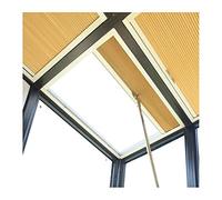 WQPMNYG Persianas Plisadas inalámbricas para Exteriores, Impermeables, con protección UV y Opacas, con Paneles deslizantes Ajustables. Ideales para Patios, terrazas y Balcones. Disponibles en 62 Tam
