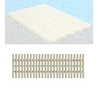 WQPMNYG Rejillas Antideslizantes para Piscinas - Juego de 10 Piezas de Cubiertas de Drenaje duraderas para Patios, entradas de vehículos y terrazas de Piscinas, Rejilla de desbordamiento de 30x100cm