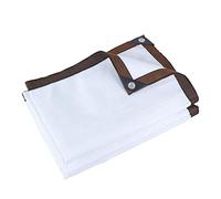 WQPMNYG Tela de Sombra protegerse del Sol, Malla Rectangular para Sombra, Vela de Sombra Gruesa y encriptada, Malla de sombreo, Tejido Transpirable, Bloqueo UV del 80%, para balcón, te