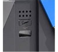 WQQYU6HKF Cubo de Basura para Exteriores Grande Contenedor de Basura Comercial clasificado, contenedor de Basura metálico for Exteriores y áreas públicas. Clasificación Patio Papelera