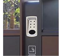 WQQYU6HKF Cubo de Basura para Exteriores Grande Contenedor de Basura de Acero Inoxidable for áreas públicas, con Doble Caja, for Uso Comercial y paisajístico. Clasificación Patio Papelera