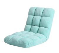 WQQYU6HKF Sofa Floor Seat Single Lazy Sofa for Bay Window Backrest Chair Reclining Lounge Sofá Pequeño(Blue)