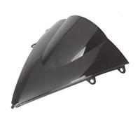 WQSDFGK Parabrisas Motocicleta para CBR1000RR 2012 2013 2014 2015 Motocicleta Parabrisas Negro Deflectores Viento Pantalla Parabrisas A Prueba De Viento Doble Burbuja Motos Spoiler