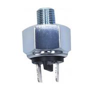 WQSING Interruptor hidráulico de luz de freno trasero DS-272191 compatible con Harley Davidson Sportster Softail Touring Dyna Super Electra Glide Road King FXR Deluxe Fat Boy Low Rider Heritage 72023