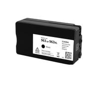 WQVXGKTI Cartucho de Tinta 963 963XL Compatible con OfficeJet 9010 9012 9015 9016 9018 9019 9020 9025 9026(H963XL- 1 Black)