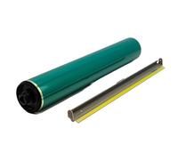 WQVXGKTI de Limpieza de Tambor CMY Compatible con C452 C654 C652 C451 C650 C754 Color Cilindro de Tambor OPC Negro(Black Set)