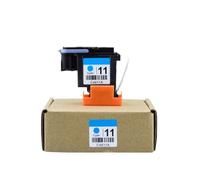 WQVXGKTI Imprimir Cabezal Compatible con Impresora Compatible con los Modelos 11 C4810A C4811A C4812A C4813A 500 800 510 100 110 111 120 1000 1100 1200(1PC - Cyan)