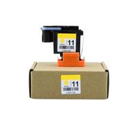 WQVXGKTI Imprimir Cabezal Compatible con Impresora Compatible con los Modelos 11 C4810A C4811A C4812A C4813A 500 800 510 100 110 111 120 1000 1100 1200(1PC - Yellow)