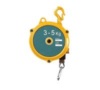 WQZStar Equilibrador de Resorte, equilibrador Colgante de Hierro, equilibrador de Herramientas de 1,5 m de equilibrador oxidable, sujeción Colgante, Equipo en Amarillo (tamaño: 120-140 kg) (35 kg)