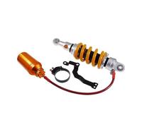 WQZzjm Amortiguadores para Motocicleta, Amortiguador Trasero Central Ajustable de 320 mm para CB650 GSX/GW/DL250 GPR125/150 APR150 CF400 650NK (Amarillo A1)