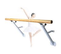 WQZzjm Barra de Ballet de Pared, Altura Ajustable, Ideal para niños y Adultos, Gimnasio y Salas de Estiramiento, Rosa - 1 m (Blanca - 1,5 m).