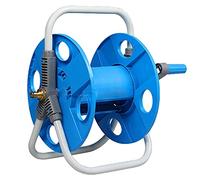 WQZzjm Carrete portamangueras portátil para jardín, Todo en uno, de Almacenamiento rápido, Especialmente Estable y práctico para el jardín (Verde 40 x 40 x 70 cm) (Azul 45 x 43 cm)