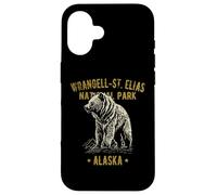 Wrangell-St Elias Natl Park Alaska - Diseño de estilo vintage Carcasa para iPhone 16