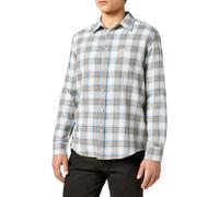 Wrangler 1 Pkt Indigo Shirt Camisa, Blanco, XXL para Hombre