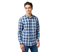 Wrangler 1 Pkt Shirt Camiseta, Azul Marino, XL Hombres