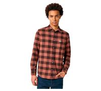 Wrangler 1 Pkt Shirt Camiseta para Hombre, Root Beer, L