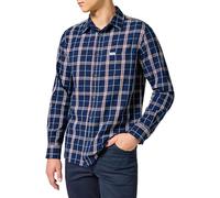 Wrangler 1 Pkt Shirt Camiseta, Red Indigo, XXL para Hombre