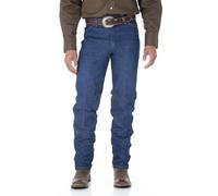 Wrangler 13MWZ Pantalón Vaquero de Ajuste Original Tipo Cowboy, Índigo rígido, 52W x 34L