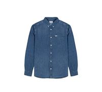 Wrangler 1pkt Button Down Shi Camiseta, Negro, S Hombres