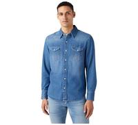 Wrangler 27 MW Camiseta, Icon Mid Stone, M para Hombre