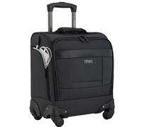 Wrangler Equipaje de Mano Giratorio de 4 Ruedas de 43.2 cm con Puerto USB Lateral, Gris Oscuro, 17-Inch Underseat Carry-On, Equipaje de Mano Giratorio de 4 Ruedas de 43.2 cm con Puerto USB Lateral