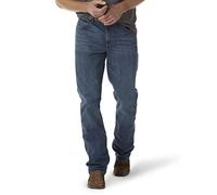 Wrangler All Terrain Gear by Pantalones Vaqueros relajados para Hombre con Corte de Bota, Estilo Chic de Corte/Holgado, Talla Media, Estilo Retro, Estilo Relajado, Azul auténtico, 35W x 30L