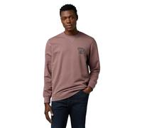 Wrangler Americana Crew Sudadera, Peppercorn, S para Hombre