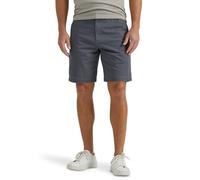 Wrangler Authentics Authentics Men's Flat Front Short Pantalones Cortos Informales, Peltre, 32W x 9L para Hombre