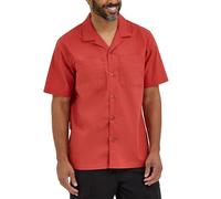 Wrangler Authentics Camisa de manga corta para hombre, Bossa Nova, Medium