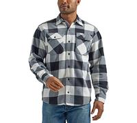 Wrangler Authentics - Camiseta de Manga Larga para Hombre - Blanco Crudo - X-Large