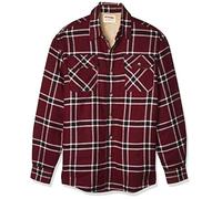 Wrangler Authentics Chaqueta de Manga Larga con Forro Sherpa - Rojo - X-Large
