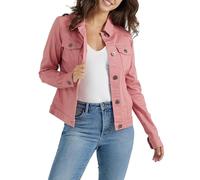 Wrangler Authentics Stretch Denim Jacket Chaqueta Vaquera, Rosa pálido, XL para Mujer