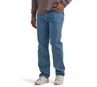 Wrangler Authentics Classic 5-Pocket Regular Fit Jean Jeans, Light Stonewash Flex, 46W x 32L para Hombre